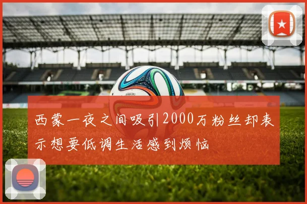 西蒙一夜之间吸引2000万粉丝却表示想要低调生活感到烦恼