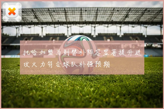 托哈加盟马刺替补阵容显著提升进攻火力符合球队补强预期